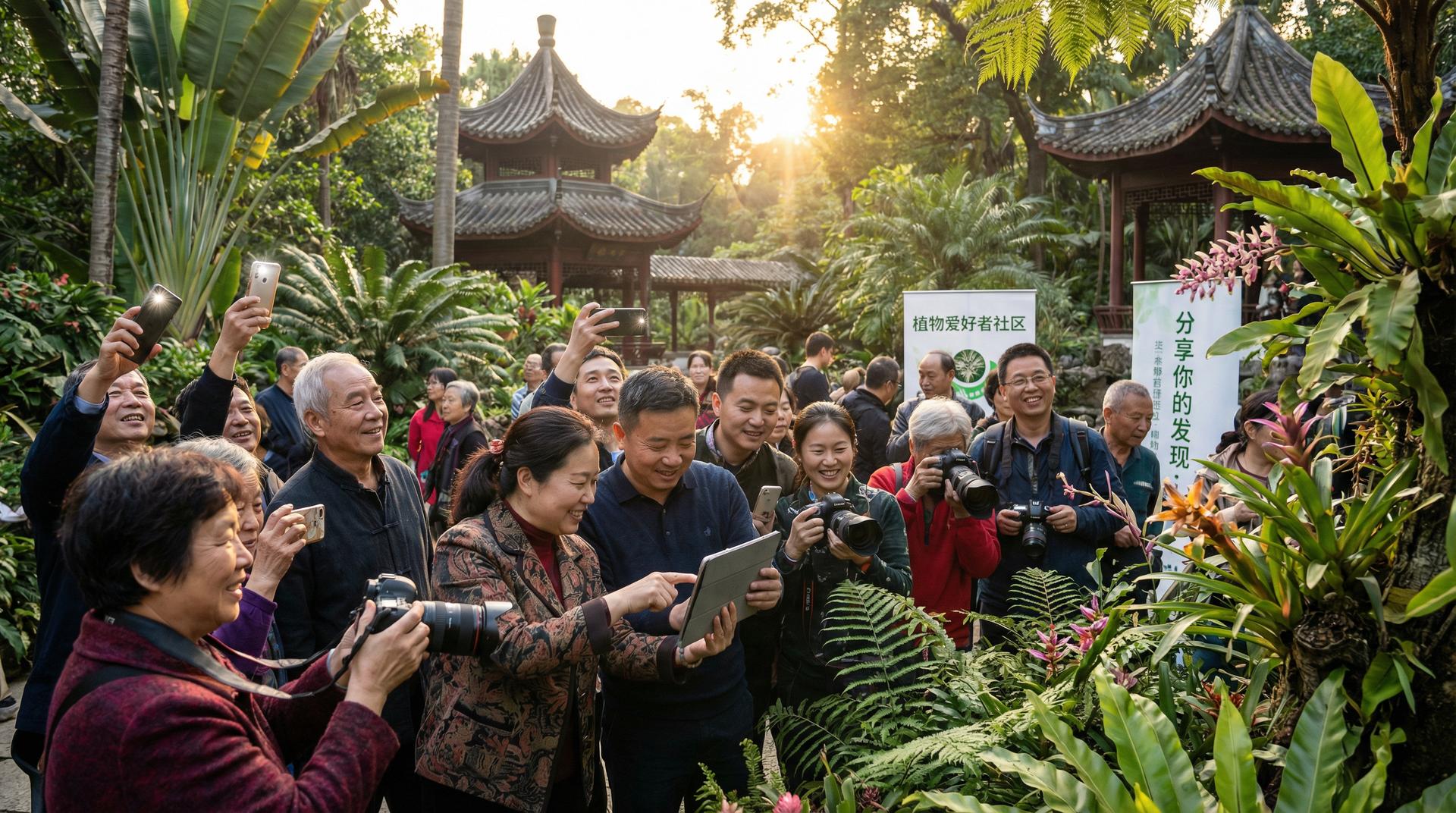 里番网娱乐专区-植物爱好者打卡植物园短视频
